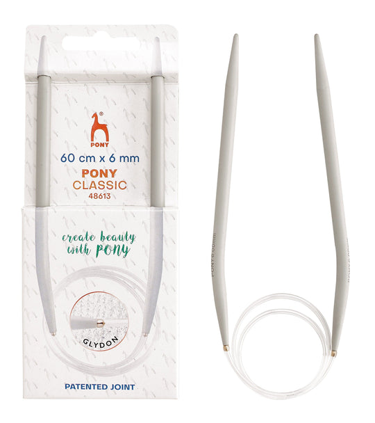 Agujas circulares - 60 cm - Pony