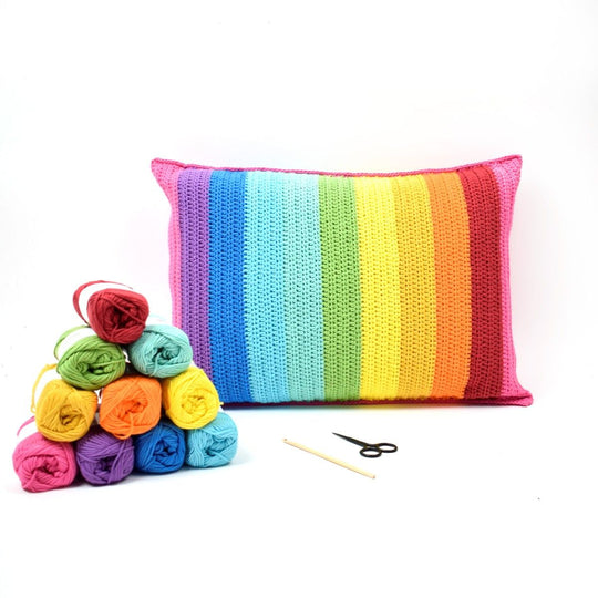 Almohada Rainbow Stripes