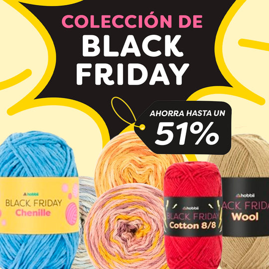 Aprovecha nuestras ofertas de Black Friday en hilos😱🖤