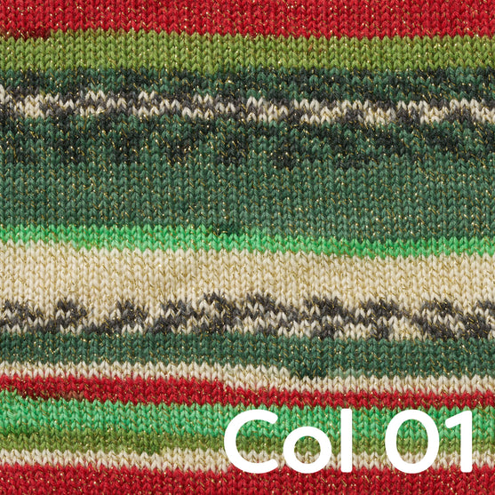 

Christmas Sock Wool Glitter (Edición Limitada) - Hobbii
2