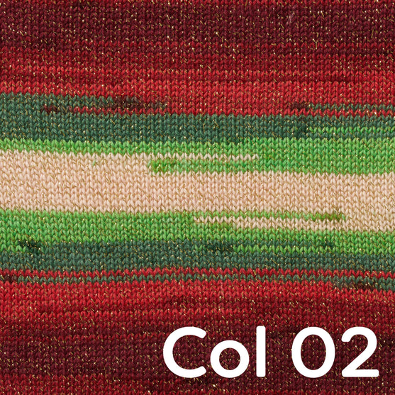 

Christmas Sock Wool Glitter (Edición Limitada) - Hobbii
3