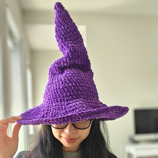 Sombrero de bruja clásico