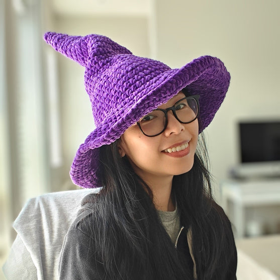 

Sombrero de bruja clásico
5