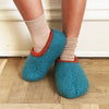 

Pantuflas de lana - Pantuflas de Fieltro
3