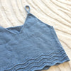 

Tide Lace - Top de tirantes
5