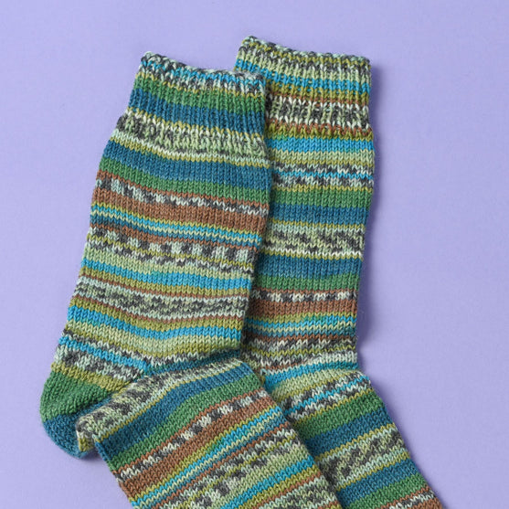 

Guía para tejer calcetines
5