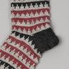 

Calcetines de patrón Fair Isle
5