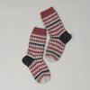 

Calcetines de patrón Fair Isle
8