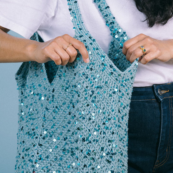 

Summer Breeze Sparkle - Bolso para la playa
6