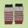 

Calentadores de brazos de patrón Fair Isle
8
