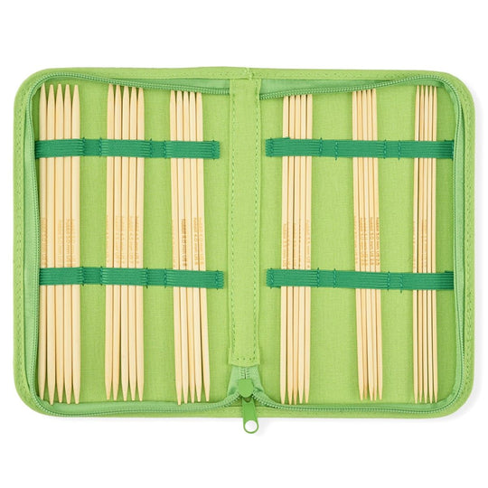 Conjunto de Agujas de Bambú para Calcetines - 20 cm - Hobbii
