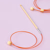 

Aguja Tunecina de Bambú con Cable - 50 cm - Hobbii
5