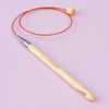 

Aguja Tunecina de Bambú con Cable - 50 cm - Hobbii
2
