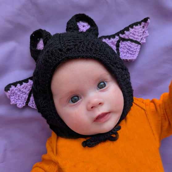 

Baby Boo Bonnets - Trío de gorritos de Halloween
7