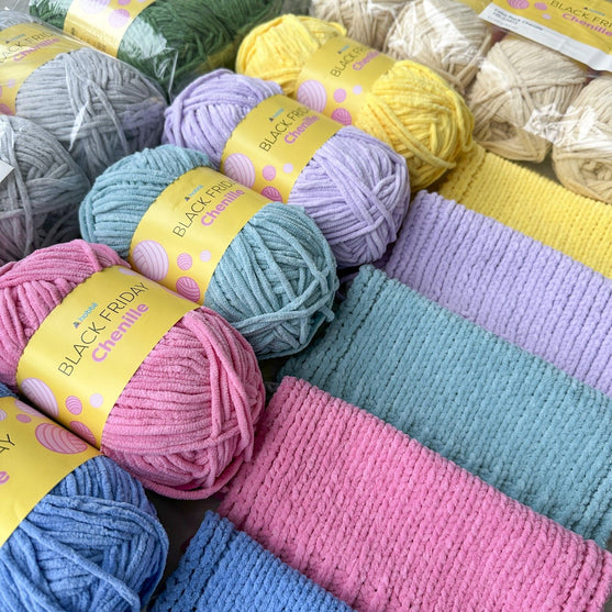 

Black Friday Chenille Color Pack (Edición Limitada) - Hobbii
4