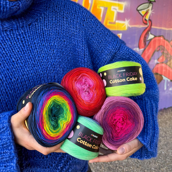 

Black Friday Ovillo de Algodón Cake (Edición Limitada) - Hobbii
2