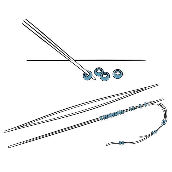 

Agujas de perlas - Go Handmade
4