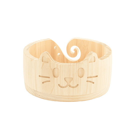 Bol de Hilo de Madera - Gato - Hobbii
