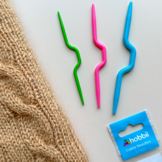 

Agujas auxiliares/de cruzar ochos - Con curva - Hobbii
2