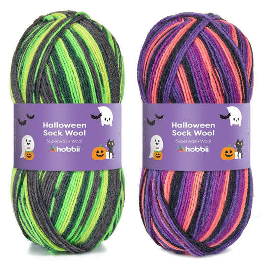 Halloween Sock Wool (Edición Limitada) - Hobbii