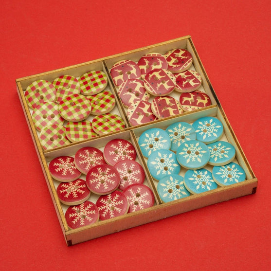 

Botones de madera - Navidad - 18 mm - Hobbii
4