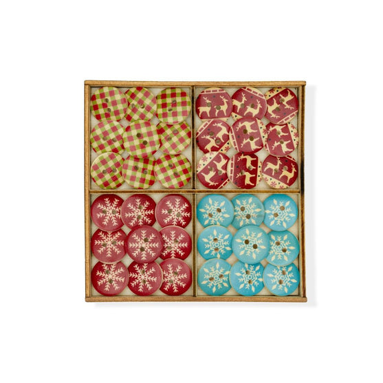 

Botones de madera - Navidad - 18 mm - Hobbii
1