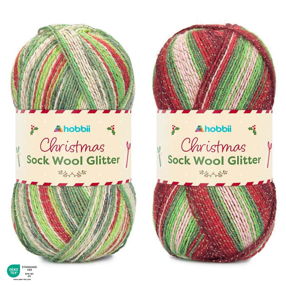 

Christmas Sock Wool Glitter (Edición Limitada) - Hobbii
1