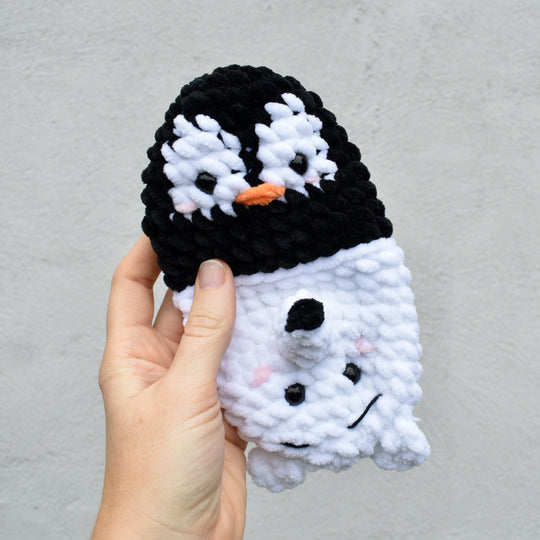 Pingüino y Oso Polar - Juguete Reversible