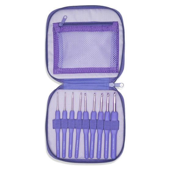 

Set de Ganchillos Cosmo - 9 Tamaños - Wisteria - Hobbii
8