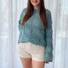 

Spring Mosaic - Suéter
2