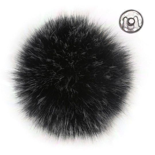 Pompón - Gris Oscuro - Go Handmade