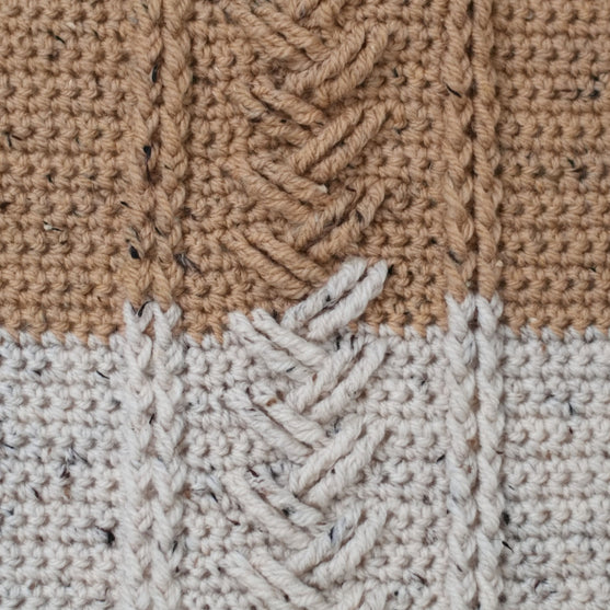 

Happy Bear - Manta y gorrito para bebé
14