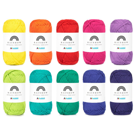 Rainbow Cotton 8/6 Color Pack - Hobbii