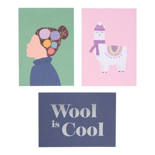 Tarjetas - 6 unidades - Wool Is Cool - Hobbii