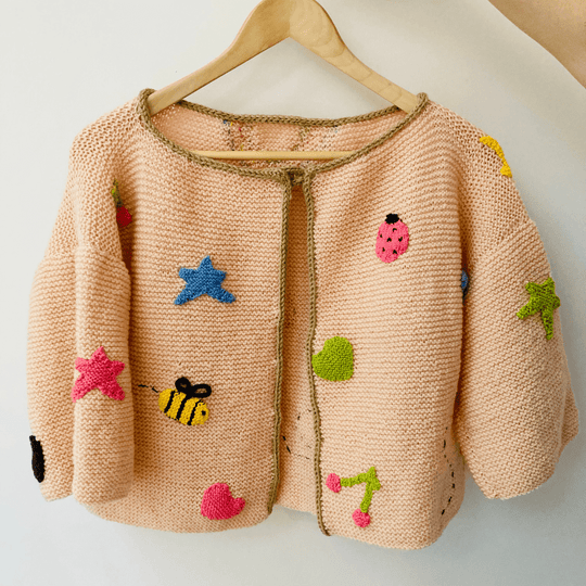 Applique Jacket - Cárdigan de niños