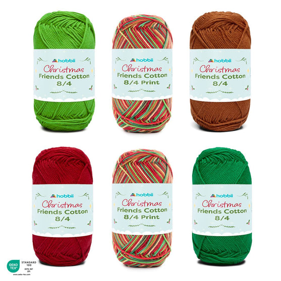 

Friends Cotton 8/4 Print Christmas Color Pack (Edición Limitada) - Friends
1