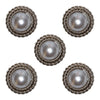 

Botones de perla - 15 mm - 5 piezas - Go Handmade
1
