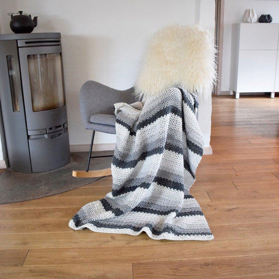 

Rayas Cálidas - Manta
8