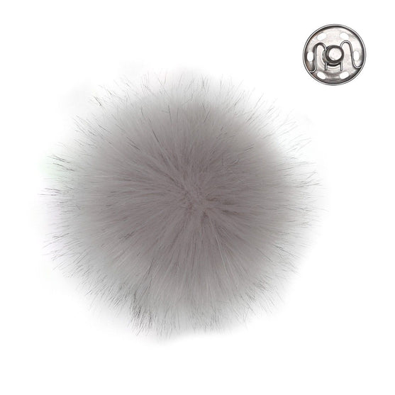 

Pompón, gris, small/10 cm - Go Handmade
1