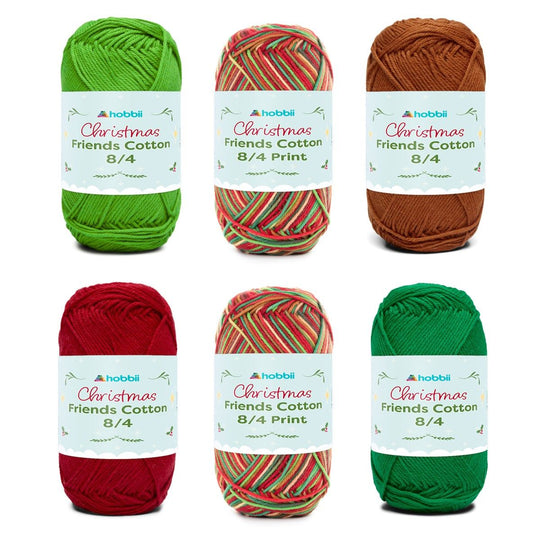 Friends Cotton 8/4 Print Christmas Color Pack (Edición Limitada) - Friends