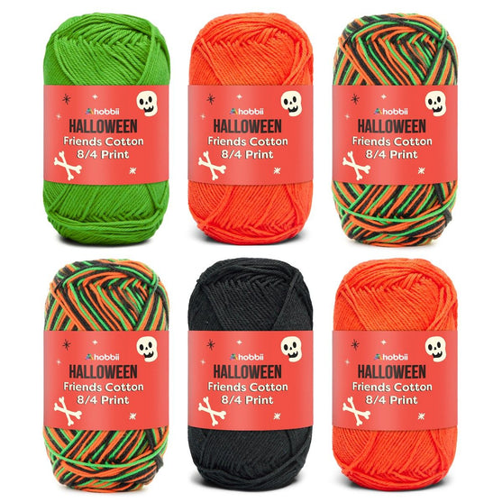 

Friends Cotton 8/4 Print Halloween Color Pack (Edición Limitada) - Friends
1