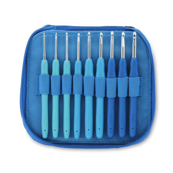 

Set de ganchillos Easy Touch - Lagoon - 9 tamaños - Hobbii
1