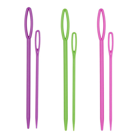 

Agujas para rematar de plástico, seis unidades - Hobbii
1