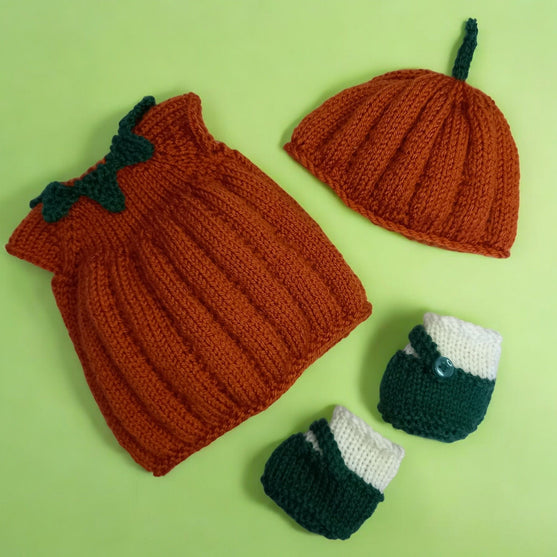 

Conjunto de calabaza - Ropa para muñecas
5