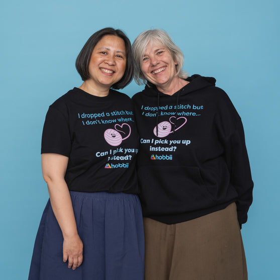 

Dropped A Stitch T-shirt - Yarniis (Edición Limitada) - Hobbii
6