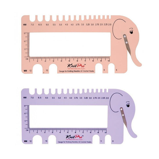 

Medidor de agujas de ganchillo y punto - KnitPro
1