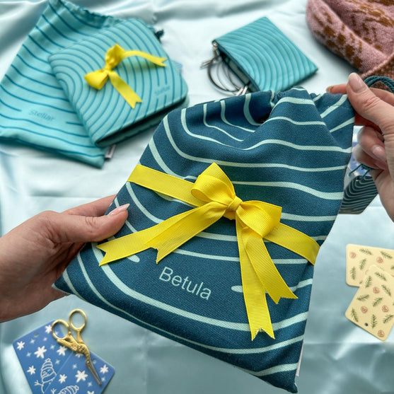 

Juego de agujas circulares intercambiables Betula Deluxe - Cerulean - Hobbii
12