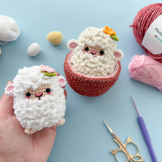 Ovejita - Huevo sorpresa de Pascua