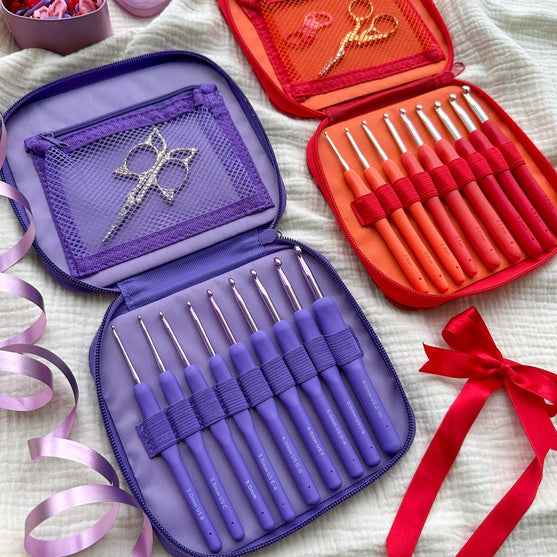 

Set de Ganchillos Cosmo - 9 Tamaños - Wisteria - Hobbii
9