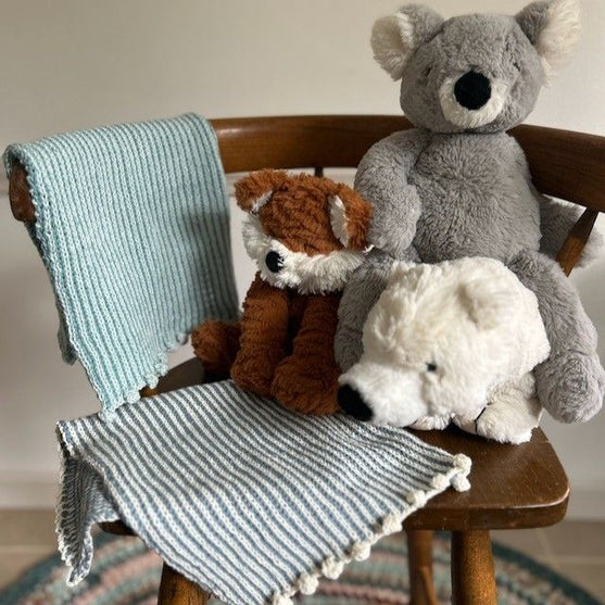 

Candy Stripes - Paño de eructar
2